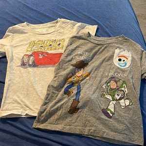 Two Boys Disney T-shirts. 5T